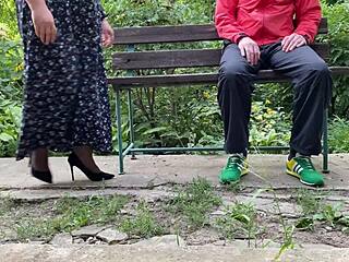 Man, I just exploded on my mother-in-law's sexy high-heeled shoes... unreal!