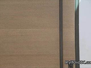 milf goes for big black cock after tough breakup with intense action