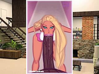 the pit's brady bunch pmv with huge cartoon cock