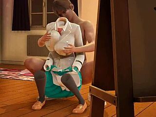 omg, watchin this boku no hero toru hagakure full vid... 6m of pure japanese teen doggystyle!