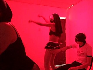 sensual dance at birthday party with virgin boy turning 18