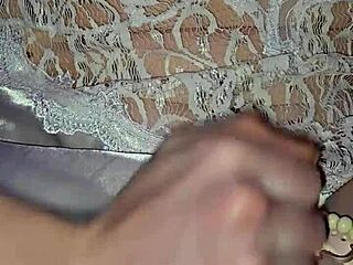 damn, this milf licks every drop after jerking me off