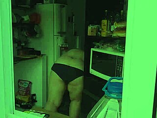 Finally Caught My Neighbor Fully Naked Showing Huge Natural Tits