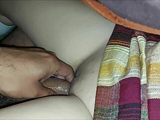 Real student sneaks banging at night with pervert stepdad! Shocking innocent hijastra used as cum bag.