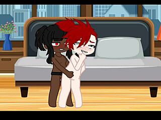 Fucking with my best friend in lesbian gacha porn