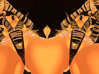 Minnah Mia Dances Boldly on Cam