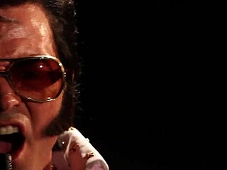 Elvis Parody Threesome With Blonde Participants