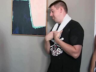 Sexy Trainer Sinn Sage Watches Hannah Perez Dominate Her Lover