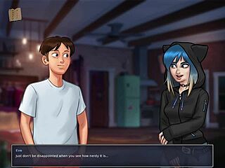 Amateurs engage in erotic homemade games in summertime saga 27