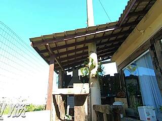 Cewek Brazil Panas Siap Fun Liar di Luar Publik