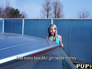 Hot Teen Tracy Anderson Fucked in Public