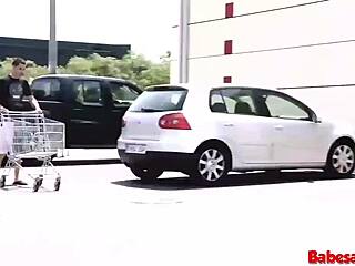 Babesalicious - cute spanish milf pick-up for amateur outdoor casting