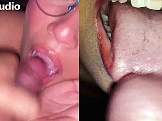 Susy and Dafri compete in the sluttiest blowjob contest, vote for the cum winner
