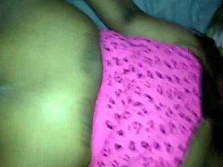 Ebony bbw redbone handles mr goodbar bbc like a pro