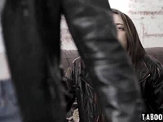 Hey, did Evelyn Claire really help Gia Derza off the street with taboo fun?