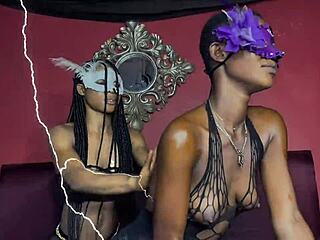 feeling so aroused playing with each other before those monster cocks