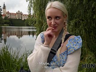 Hunt4k Blonde Babe Daruma Rai Takes Huge Cock in Tight Slit