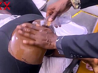 Teacher Bangs Ebony Students in Hostel for Wild Welcome