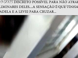 Bruna Silva, hotwife, says, after the party at cuckold’s friend’s house, the stud bangs bareback and finishes inside.