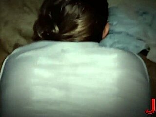 My husband's friend surprised me in a homemade ass worshiping session.