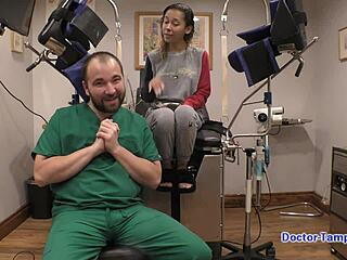 Dr Tampa performs intense physical on Kalani Luana at Tampa University entrance exam!