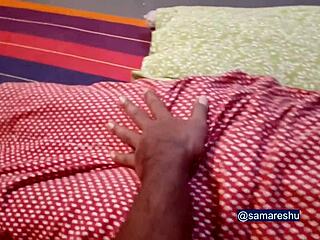 Busty Lesbian Slave Groped and Licked by Mistress