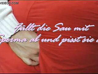 miete mich for a wild german gangbang facial session