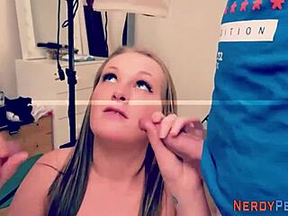 Tricked Brit Gobbles and Rides Cock in Wild First-Time Scene! So Hot! 🔥