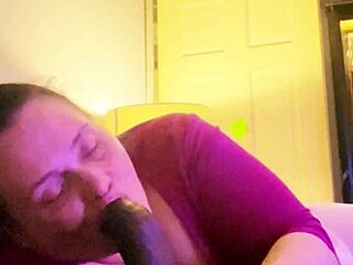 only way to put mouth on big black cock for cum