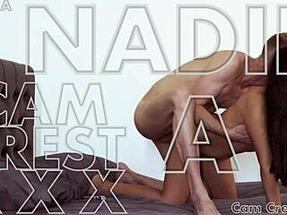 stepdad shows young babygirl every dirty trick in oiled massage