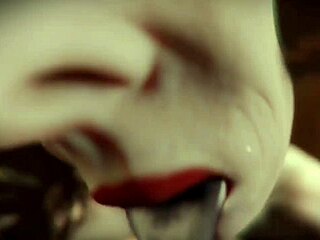 Futanari lady dimitrescu takes you in pov domination.