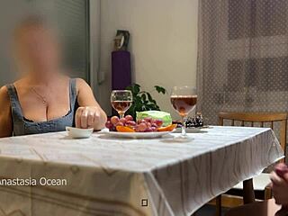 My Husband Caught Jerking Hidden Under Table Near Step Mom