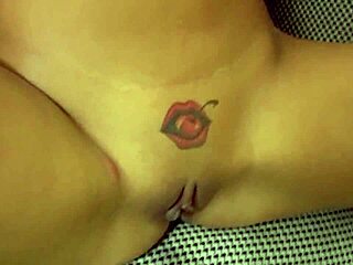 Brunette beauty explores her limits with a huge vibrator, squirting everywhere.