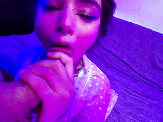 Cute teen fucks guy POV, cum in mouth free 😘