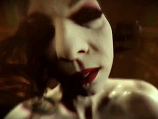 Futanari lady dimitrescu takes you in pov domination.