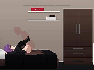 Denne søte jenta med store tetter blir knullet i alle hull?