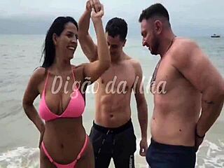 Fucking that stranger on the beach with bruno abate felt so intense