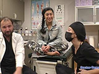 Dr. Tampa Conducts Jasmine Rose's Immigration Physical Exam