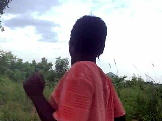 crazybitch twerking half naked in forest madness 😜