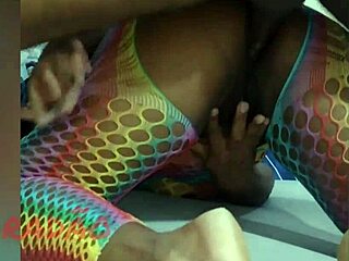 Latina BBW Enjoys Anal Massage!