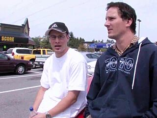 18-Year-Old Roxie Gets Her Whore Holes Filled By Two Men On The Bed!