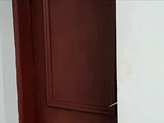 he surprised me with flashing and blowjob