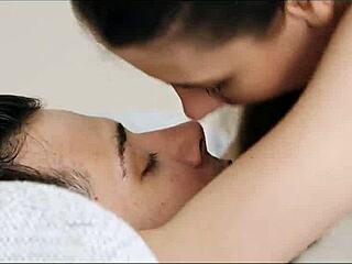 Petite teen bangs big dick neighbor