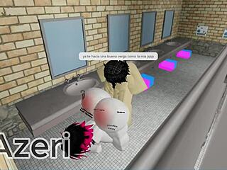 i bang my friend in a public bathroom, roblox style
