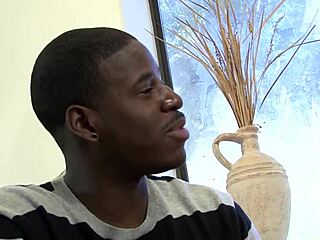 oiled couple riding big black cock with spanking and licking 🔥