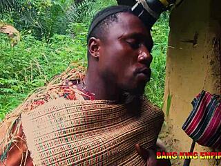 Stepmother Shows Naked Body, Gets Juicy Pussy Deeply Fucked After Bush Hunting