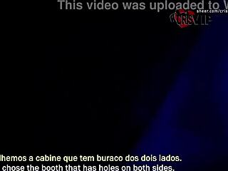 Chupando Desconhecidos Engolindo Porra e Beijando o Corno Gloryhole 17 - Trailer!