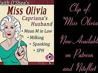 Miss Olivia's Audio of Mean Mother-in-Law Humiliation with Spanking and Milking