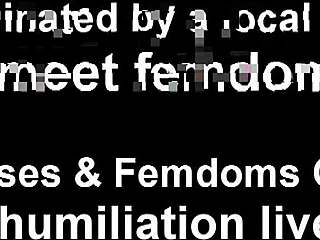 Open wide for femdom humiliation and swallow your own cum in cei.