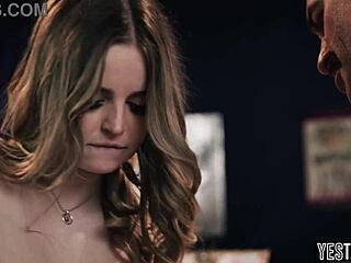 I Caught Tiny Teen Masturbating Before Threesome With Stepmom